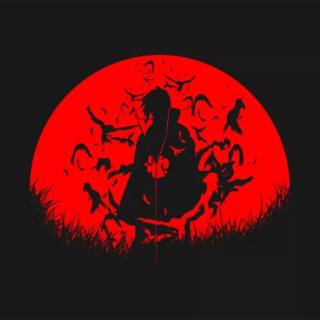Itachi dark abstract wallpaper
