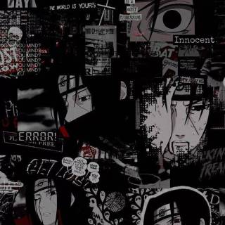 Itachi dark abstract wallpaper