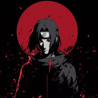 Itachi dark abstract wallpaper