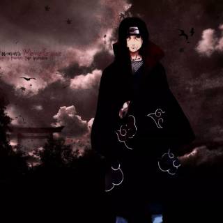 Itachi dark abstract wallpaper