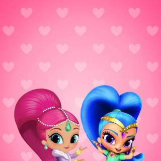 Shimmer and Shine phone wallpaper