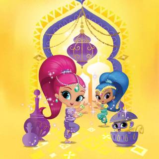 Shimmer and Shine phone wallpaper