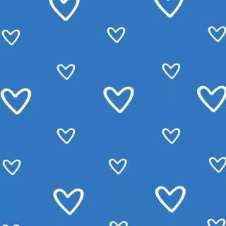 Cute blue hearts wallpaper