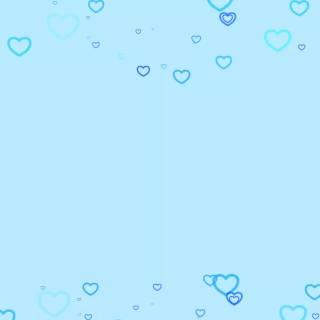 Cute blue hearts wallpaper