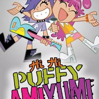 Hi Hi Puffy AmiYumi 4k wallpaper