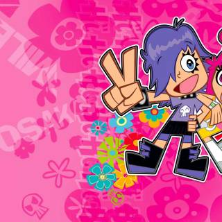 Hi Hi Puffy AmiYumi HD wallpaper