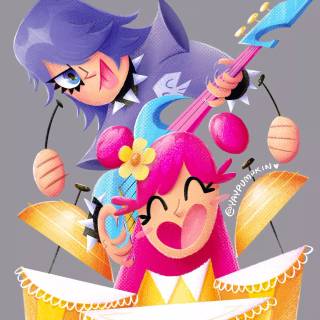 Hi Hi Puffy AmiYumi HD wallpaper