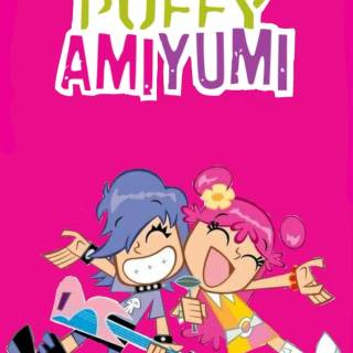 Hi Hi Puffy AmiYumi phone wallpaper