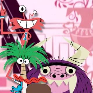 Foster’s Home for Imaginary Friends phone wallpaper