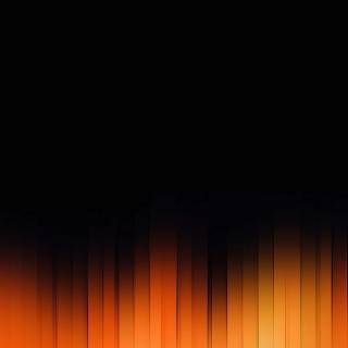 Orange fading to black wallpaper