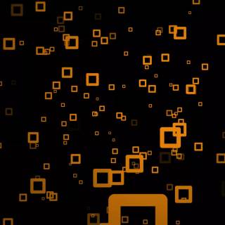 Orange fading to black wallpaper