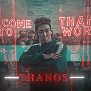 Squid Game Thanos wallpaper