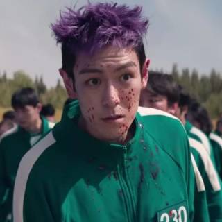 Squid Game Player 230 wallpaper