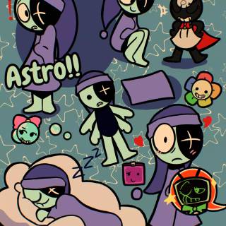 Astro Dandy's World wallpaper