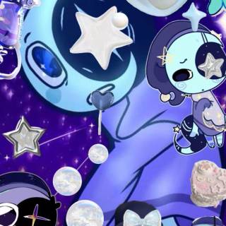 Astro Dandy's World wallpaper