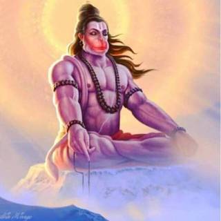 Hanuman aesthetic wallpaper