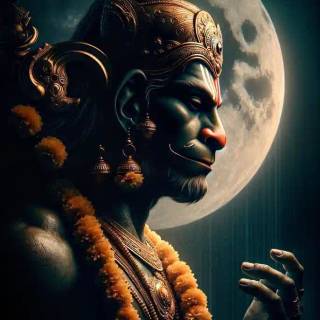 Hanuman aesthetic wallpaper