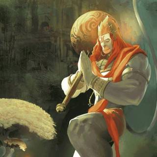 Hanuman aesthetic wallpaper