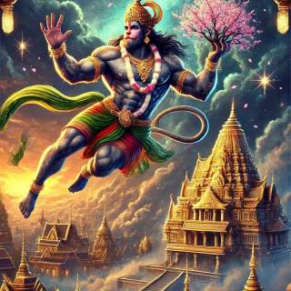 Hanuman aesthetic wallpaper