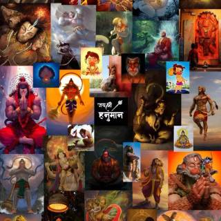 Hanuman aesthetic wallpaper