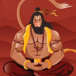 Hanuman aesthetic wallpaper