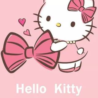 Hello Kitty bow wallpaper