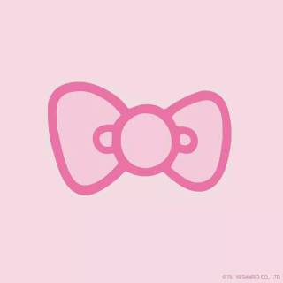 Hello Kitty bow wallpaper