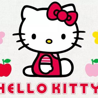 Hello Kitty bow wallpaper