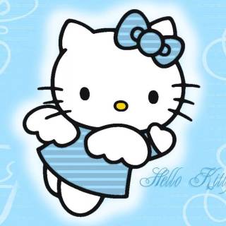 Hello Kitty bow wallpaper