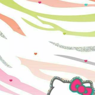Hello Kitty bow wallpaper