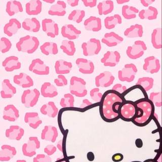 Hello Kitty bow wallpaper