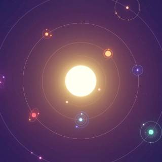 Sun solar system wallpaper