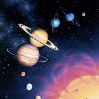 Sun solar system wallpaper