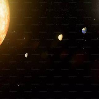 Sun solar system wallpaper