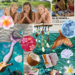 H20 mermaids wallpaper