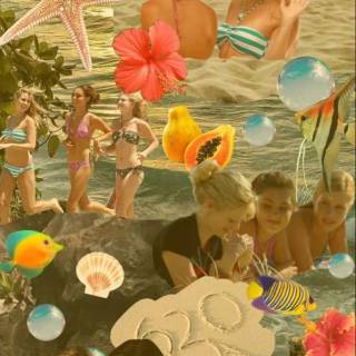 H20 mermaids wallpaper