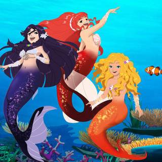 H20 mermaids wallpaper