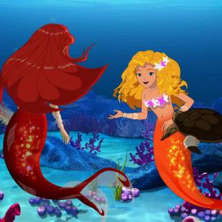 H20 mermaids wallpaper