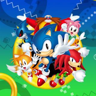 Blue Sonic wallpaper