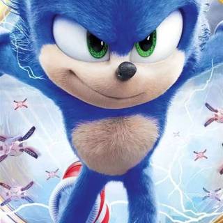 Blue Sonic wallpaper