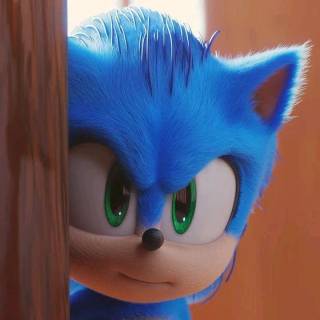 Blue Sonic wallpaper