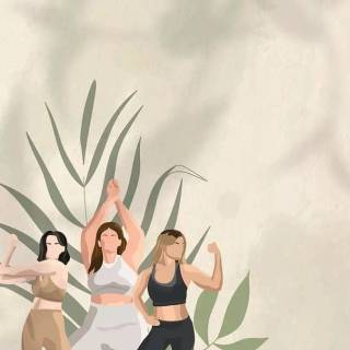 Fitness aesthetic wallpaper