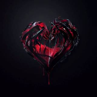 Shattered heart wallpaper