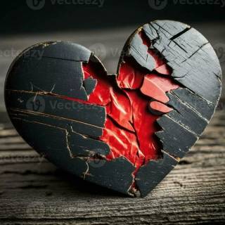 Shattered heart wallpaper
