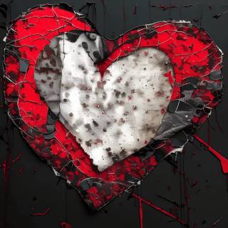Shattered heart wallpaper