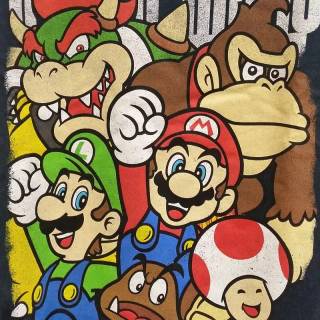 Mario and friends wallpaper