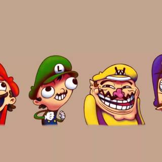 Mario and friends wallpaper