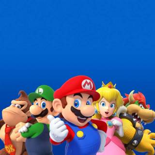 Mario and friends wallpaper