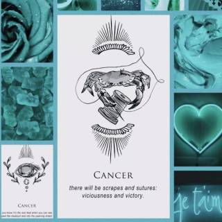 Cancer collage wallpaper