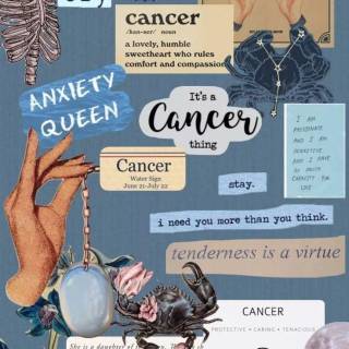 Cancer collage wallpaper